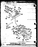 EVAP & FAN MOTORS 20 CU. FT. Diagram and Parts List for TD20W-C P6030362W C Amana Refrigerator