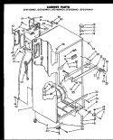 Page 6 Diagram and Parts List for GFS165MN01 GFS165MN0 1 Caloric Refrigerator