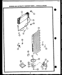 SYSTEM AND AUTOMATIC DEFROST PARTS Diagram and Parts List for GFS140  Caloric Refrigerator