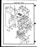 Part Location Diagram of 86599 Whirlpool SHELF - FZ