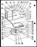Page 4 Diagram and Parts List for BC20J P7680812W Amana Refrigerator