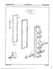 Part Location Diagram of 66929-30 Whirlpool DISCONTINUED