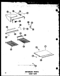 Part Location Diagram of B0598101 Whirlpool GUSSETT