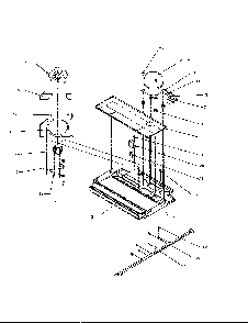 Compressor Compartment Diagram and Parts List for TP21A3L-P1181503WL  Amana Refrigerator