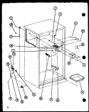 Page 11 Diagram and Parts List for TMI18K P7803234W Amana Refrigerator
