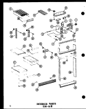 Part Location Diagram of D7246601 Whirlpool BREAKER FRAME K