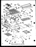Part Location Diagram of D7001105 Whirlpool TOP, MEAT KEEPER