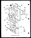 LOWER DOOR PARTS (TM / ESRFC) Diagram and Parts List for TM16D P7395322W Amana Refrigerator