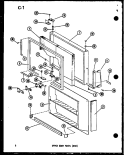Part Location Diagram of D7431903 Whirlpool GASKET