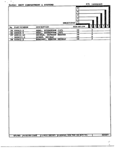 Unit Compartment And System Page 3 Diagram and Parts List for 301040  Admiral Refrigerator