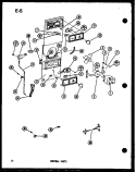 CONTROL PARTS Diagram and Parts List for TM14G P7565808W Amana Refrigerator