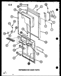 Part Location Diagram of D7609804 Whirlpool HANDLE PAD