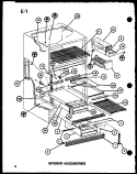 Part Location Diagram of R0179064 Whirlpool CRISPER TOP ASSEMBLY