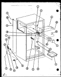 Page 11 Diagram and Parts List for TLI20K P7803248W Amana Refrigerator