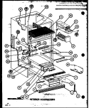 INTERIOR ACCESSORIES Diagram and Parts List for TL22K P7859204W Amana Refrigerator