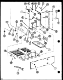 Page 7 Diagram and Parts List for TM16N1 P1106116W Amana Refrigerator