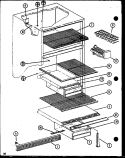 Part Location Diagram of D7583806 Whirlpool NLASHELF, WIRE