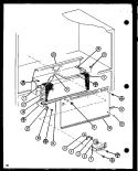 Page 18 Diagram and Parts List for TM20N P1106105W Amana Refrigerator