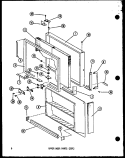 Part Location Diagram of D3928114 Whirlpool *NLA*RETAINER-GASKET