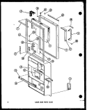 Part Location Diagram of D7026401 Whirlpool BUTTER DOOR