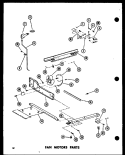 FAN MOTOR PARTS Diagram and Parts List for TC20EG P7466018W G Amana Refrigerator