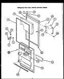 Part Location Diagram of R0131015 Whirlpool Bottom Hinge Shim Kit of 2