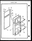 Part Location Diagram of 53303N Whirlpool BUTTON - PLUG - R.H. HANDLE MO