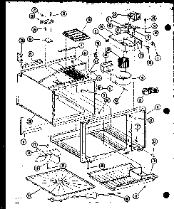 Section 6 Diagram and Parts List for RCC-6-P85318-1S  Amana Microwave