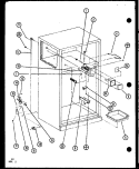 Page 18 Diagram and Parts List for TCI22K P7803220W Amana Refrigerator