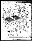 COMPRESSOR COMPARTMENT PARTS Diagram and Parts List for TL20M P7858513W Amana Refrigerator