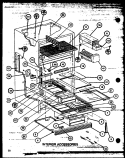 Part Location Diagram of D7421257 Whirlpool GLASS SHELF M.K NLA