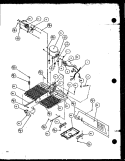 Page 8 Diagram and Parts List for TX20QG P1111702W G Amana Refrigerator