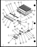 Page 5 Diagram and Parts List for TRG18QB3G P1111315W G Amana Refrigerator