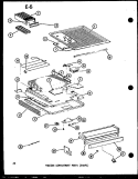 Part Location Diagram of B5672802 Whirlpool GASKET, MULLION, L.H.