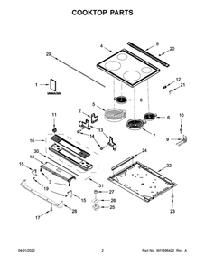 Part Location Diagram of W11432248 Whirlpool OWNERS MANUAL
