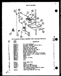 ADD ON ICE - MAKER Diagram and Parts List for IC52 P3641506W Amana Ice Maker