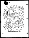 REF FZ FUNCTIONAL PARTS Diagram and Parts List for TRGI22J P7791107W Amana Refrigerator