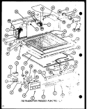 REF FZ FUNCTIONAL PARTS Diagram and Parts List for TM18M P7859213W Amana Refrigerator