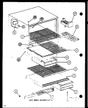 INTERIOR ACCESSORIES Diagram and Parts List for TM20M P7859216W Amana Refrigerator