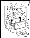 Page 4 Diagram and Parts List for TC18N P1106201W Amana Refrigerator