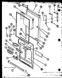 Page 9 Diagram and Parts List for TC20NB P1106227W Amana Refrigerator