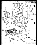 Page 14 Diagram and Parts List for TC20NB P1106227W Amana Refrigerator