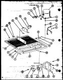 Page 20 Diagram and Parts List for TC22N P1106205W Amana Refrigerator