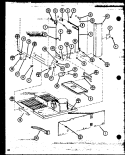 Page 21 Diagram and Parts List for TC22N P1106205W Amana Refrigerator