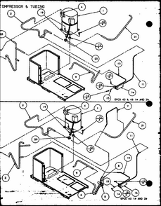Part Location Diagram of D6756103 Whirlpool Compressor crj-0300-