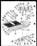 Page 7 Diagram and Parts List for TX18NB P1106229W Amana Refrigerator