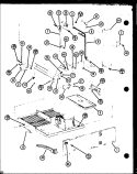 Page 8 Diagram and Parts List for TX18N P1106212W Amana Refrigerator