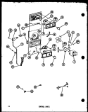 CONTROL PARTS Diagram and Parts List for TM14H P7705203W Amana Refrigerator