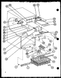 Page 3 Diagram and Parts List for BL20J P7680818W Amana Refrigerator