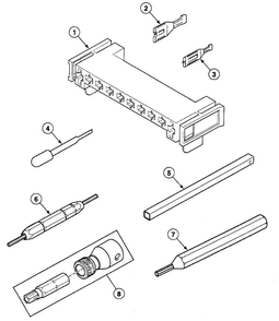 Tools Diagram and Parts List for SSEY17LF  Speed Queen Dryer